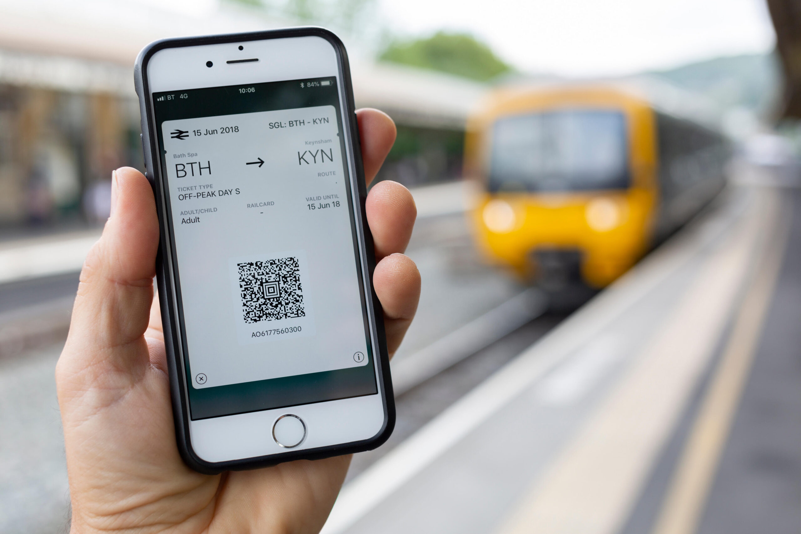 Trainline said more passengers are becoming comfortable using digital tickets on their smartphones